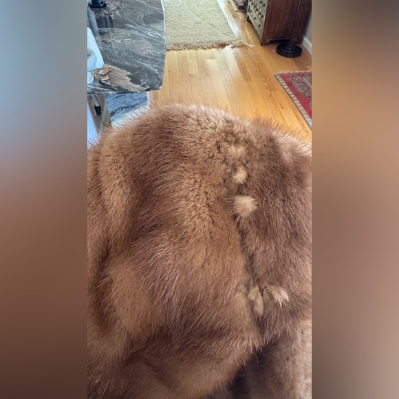 Vintage fur Shawl cape stole - Picture 8 of 12
